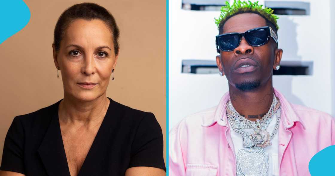Shatta Wale, Anne-Sophie Ave, On God, French Ambasador to Ghana, France Shatta Wale, Anne-Sophie Ave, On God, French Ambasador to Ghana, France