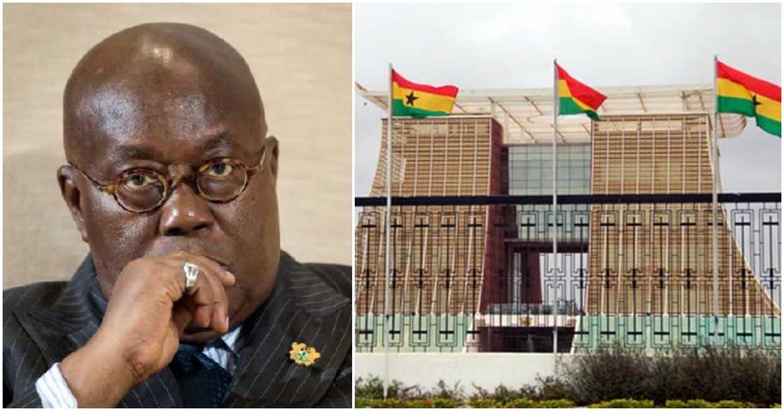 Nana Akufo-Addo's presidency has been accused of reckless spending amid a debt crisis. Nana Akufo-Addo's presidency has been accused of reckless spending amid a debt crisis.