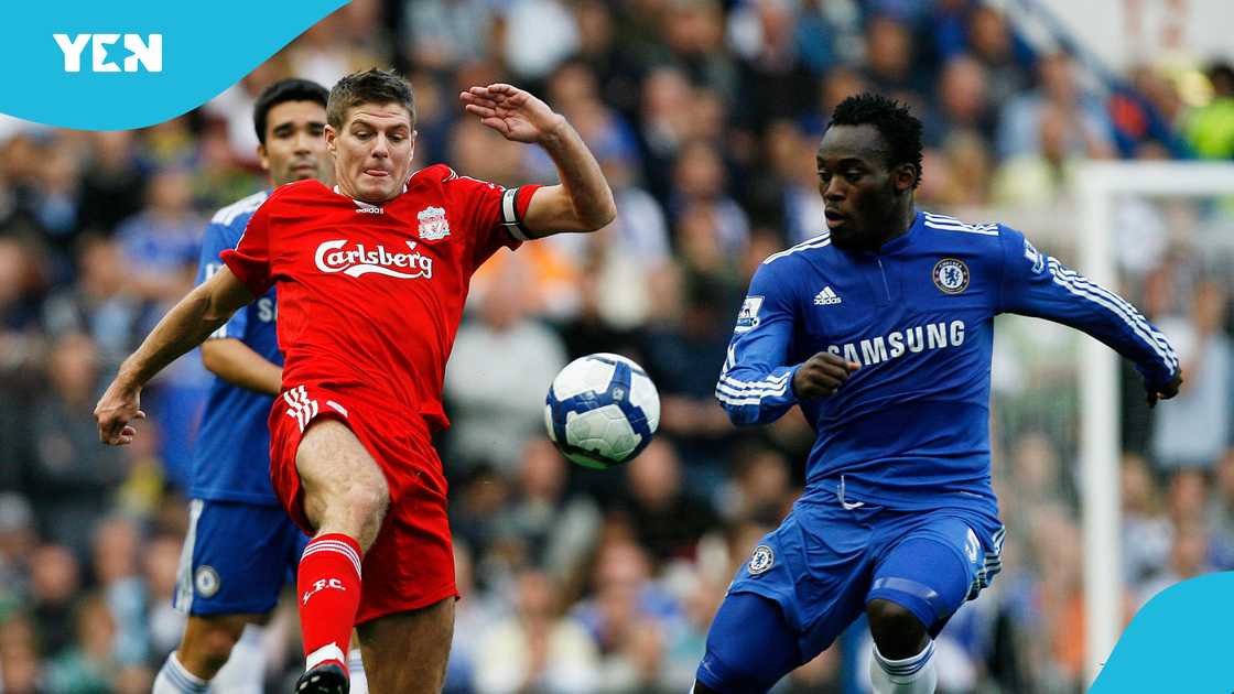 Michael Essien, Chelsea, Liverpool, Bastia, Lyon, Bastia, Gerard Houllier.