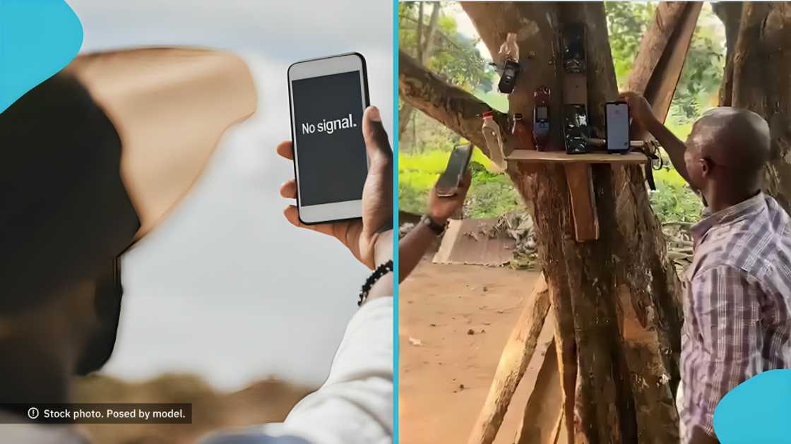 Call signals, mobile phone connection, Network, Ghana, Wurabeng Osu, Eastern Region, Villages in Ghana, people, visitors, education, technology, globalization