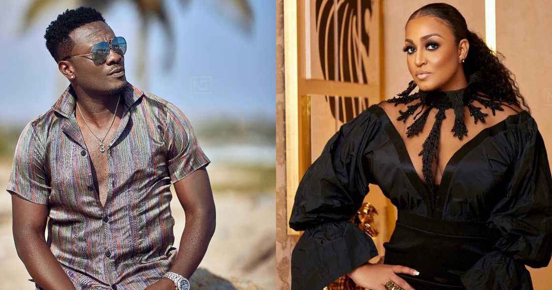 Asamoah Gyan and his girlfriend Asamoah Gyan and his girlfriend