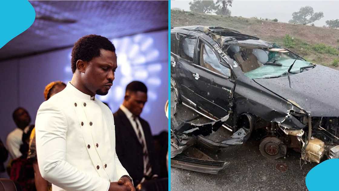Apostle Effa Emmanuel Isaac, Anagkazo Mission International, car accident survival, miraculous escape, divine protection, Nigerian minister news, God's mercy Apostle Effa Emmanuel Isaac, Anagkazo Mission International, car accident survival, miraculous escape, divine protection, Nigerian minister news, God's mercy