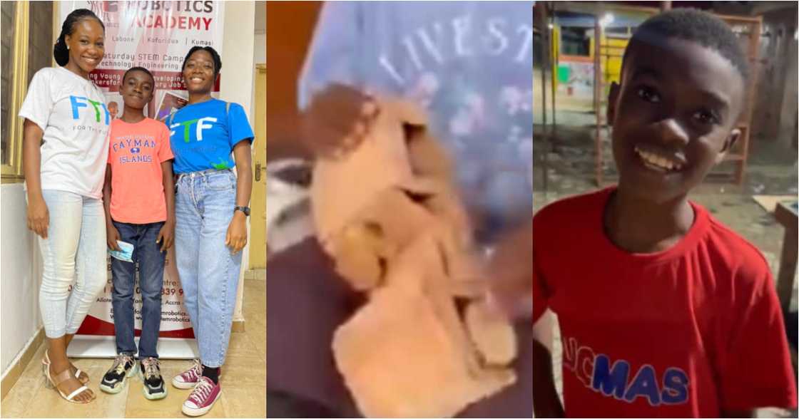 Prince Kwodwo Antwi poses with the team at FTFGhana Prince Kwodwo Antwi poses with the team at FTFGhana