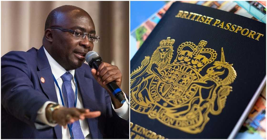 Bawumia has been listed as British citizen on the website of UK Companies House.