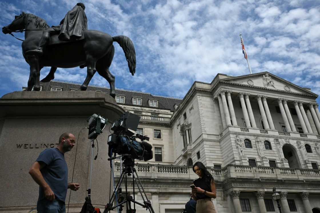The BoE hiked borrowing costs 14 times between late 2021 and the second half of last year The BoE hiked borrowing costs 14 times between late 2021 and the second half of last year