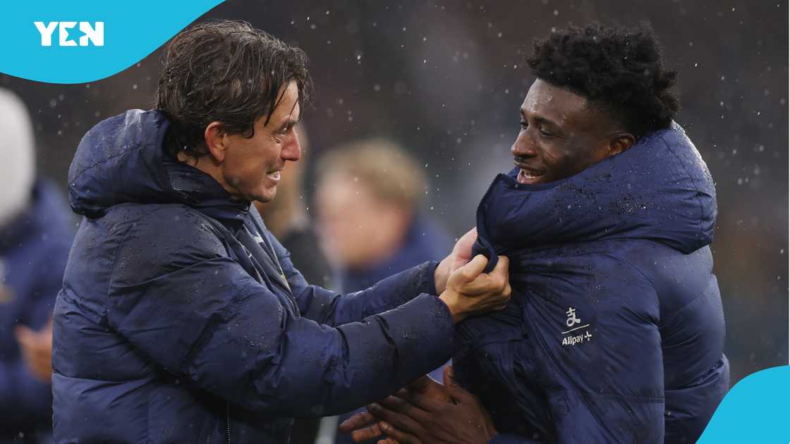 Fan tries to hurt Kudus, Kudus nearly hit by bottle, Mohammed Kudus, Kudus scores debut goal, Kudus scores for Tottenham, Premier League, Tottenham beat Leeds United.