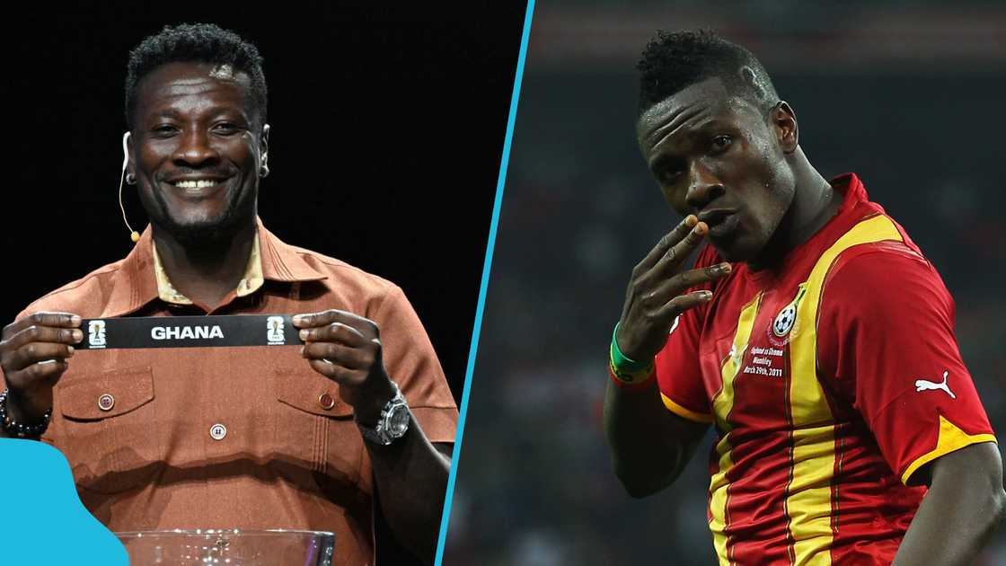 Asamoah Gyan, Ghana's all-time top scorer, Baby Jet, Paradise Pac bottled water, business empire, retired footballers, real estate ventures, boxing promotions, event management, food industry. Asamoah Gyan, Ghana's all-time top scorer, Baby Jet, Paradise Pac bottled water, business empire, retired footballers, real estate ventures, boxing promotions, event management, food industry.