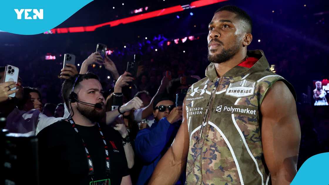 Anthony Joshua accident, driver's son defence, Lagos to Sagamu journey, Anthony Joshua car crash details, Ifeoluwa Adeniyi, Adeniyi Mobolaji Kayode, Anthony Joshua.