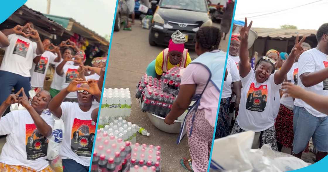Stonebwoy celebrates Makola market women Stonebwoy celebrates Makola market women