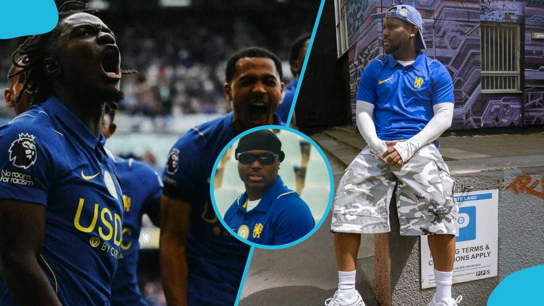 king promise, king promise chelsea, can't tame us, chelsea fc song, king promise collaboration, chelsea african culture