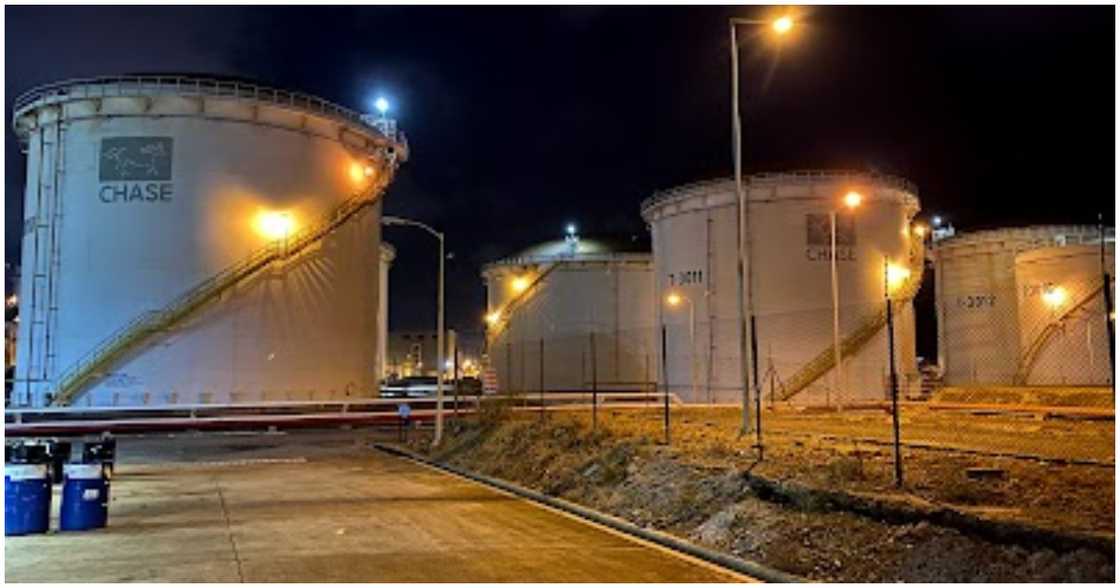 The storage of Chase Petroleum The storage of Chase Petroleum