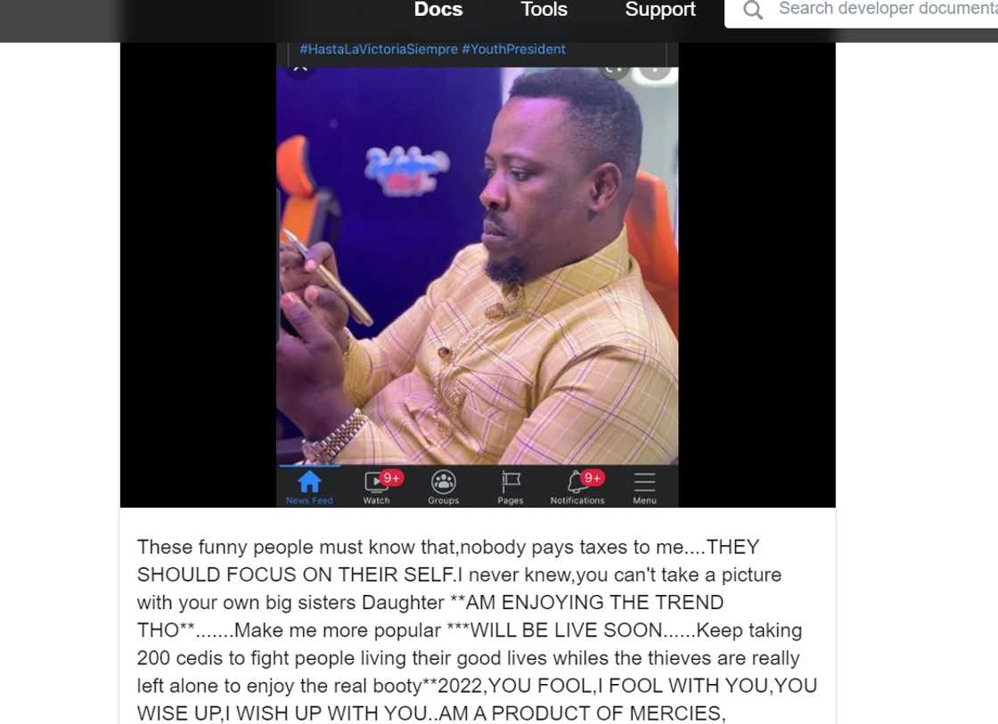 Nigel Gaisie cautions critics Nigel Gaisie cautions critics