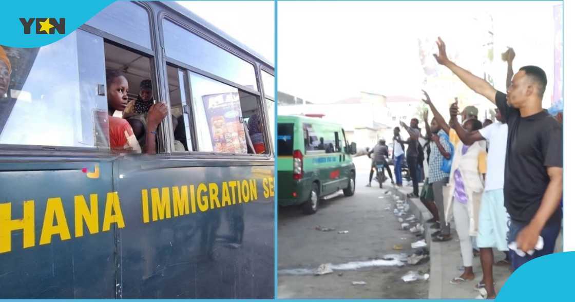 Ghana Immigration Service, Migrant, Beggars, Kaneshie, Circle, Accra