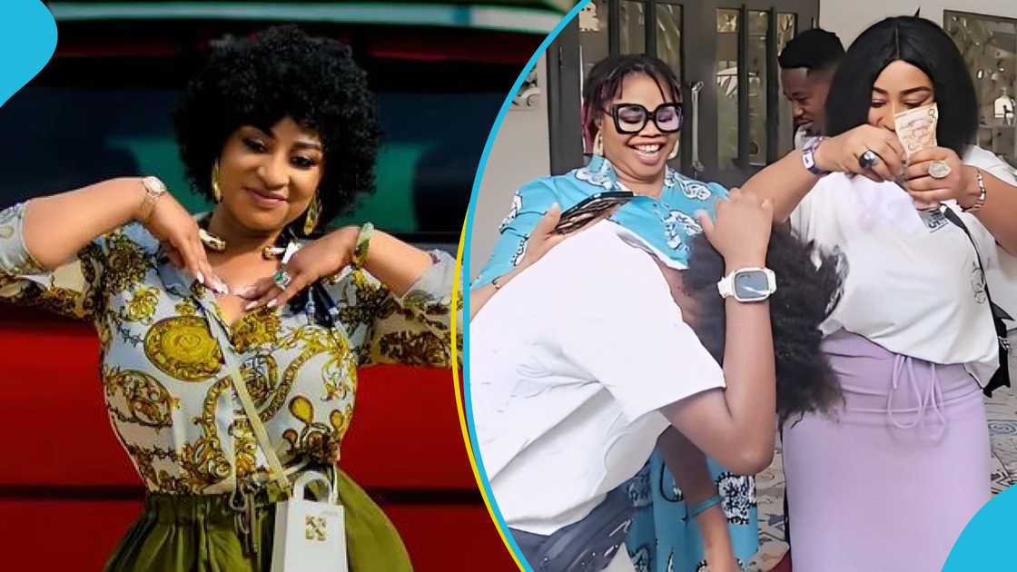 Ellen White, Ellen White and her son, Ellen White's son Jerome, Ellen White's son celebrates his birthday, Kumawood actress, Ellen White sprays cash Ellen White, Ellen White and her son, Ellen White's son Jerome, Ellen White's son celebrates his birthday, Kumawood actress, Ellen White sprays cash