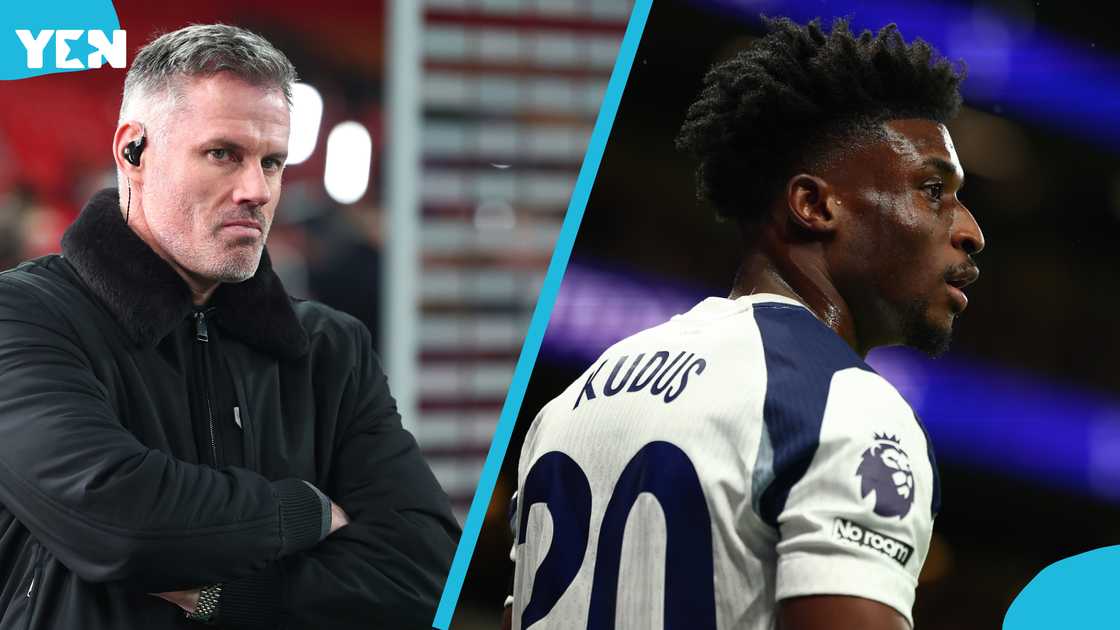 Jamie Carragher, Tottenham news, Joao Palhinha, Mohammed Kudus, Tottenham transfers, Spurs latest news, Thomas Frank Tottenham, Tottenham Hotspur 2025, Premier League 2025/26, Tottenham midfield, Tottenham signings