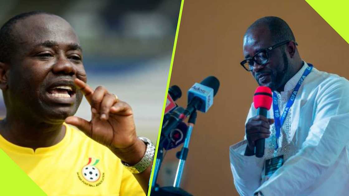 Kwesi Nyantakyi unimpressed with state of Ghana football.