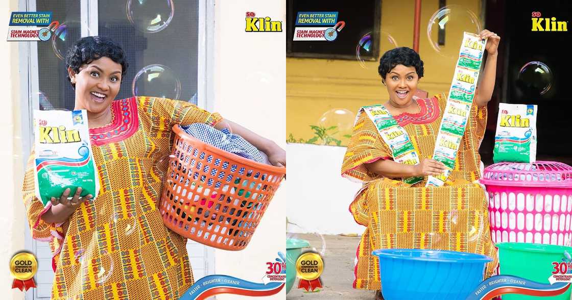 Nana Ama McBrown unveiled as So Klin brand Ambassador in new videos Nana Ama McBrown unveiled as So Klin brand Ambassador in new videos