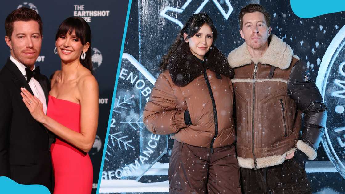 Shaun White and Nina Dobrev attend the 2024 Earthshot Prize (L). They attend the Moncler Grenoble Fall/Winter 2025 Show (R) Shaun White and Nina Dobrev attend the 2024 Earthshot Prize (L). They attend the Moncler Grenoble Fall/Winter 2025 Show (R)