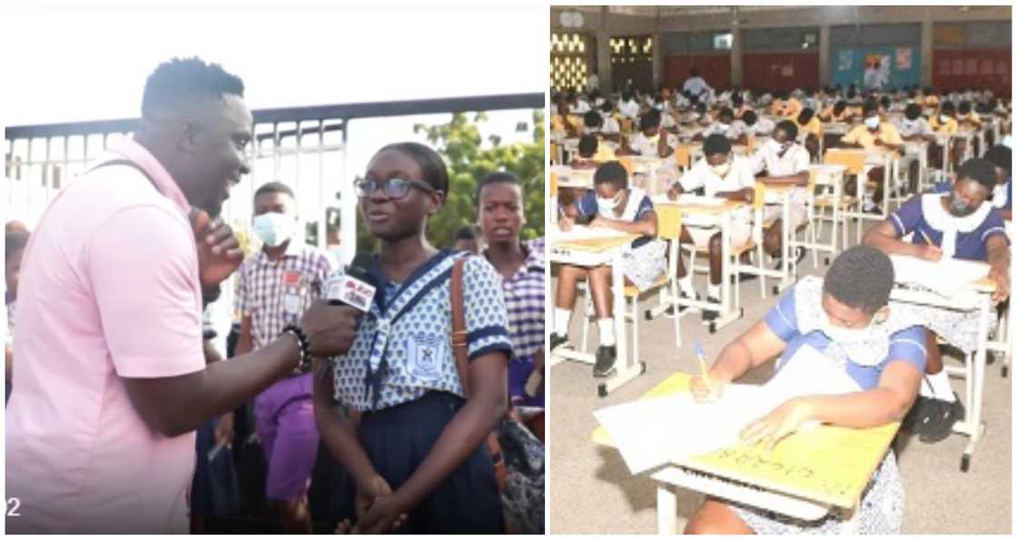 Bold Ghanaian girl reveals she woud make 9 ones in BECE Bold Ghanaian girl reveals she woud make 9 ones in BECE