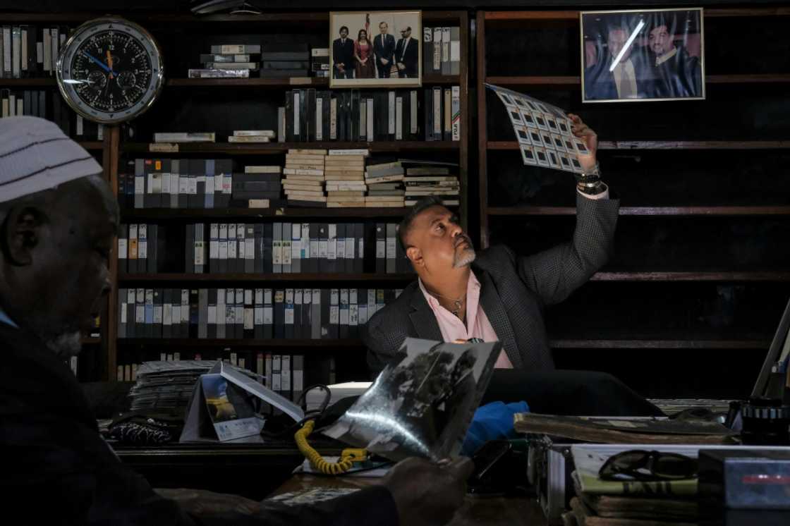 Mohamed Amin's son Salim manages his enormous private archive Mohamed Amin's son Salim manages his enormous private archive