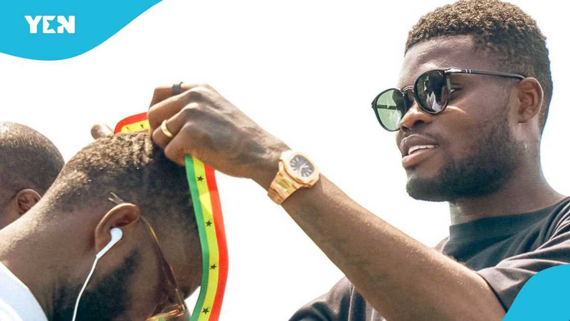 Thomas Partey, Thomas Partey Football Tournament, Lexus LX 600. Thomas Partey, Thomas Partey Football Tournament, Lexus LX 600.