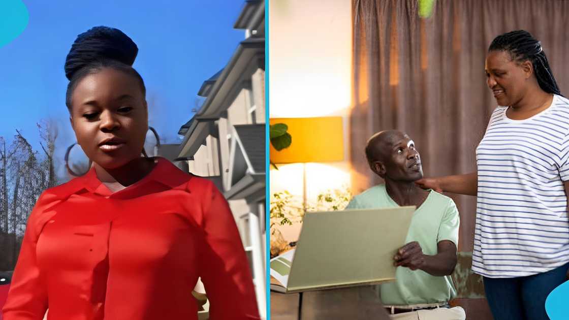 Young lady, in the US, reunites, dad, abroad, after 15 years Young lady, in the US, reunites, dad, abroad, after 15 years