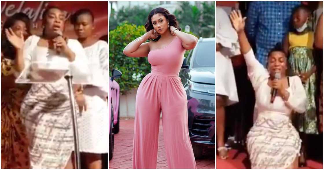 Moesha Buduong prophesies to Hajia4real on her 'Fine Girl' song Moesha Buduong prophesies to Hajia4real on her 'Fine Girl' song