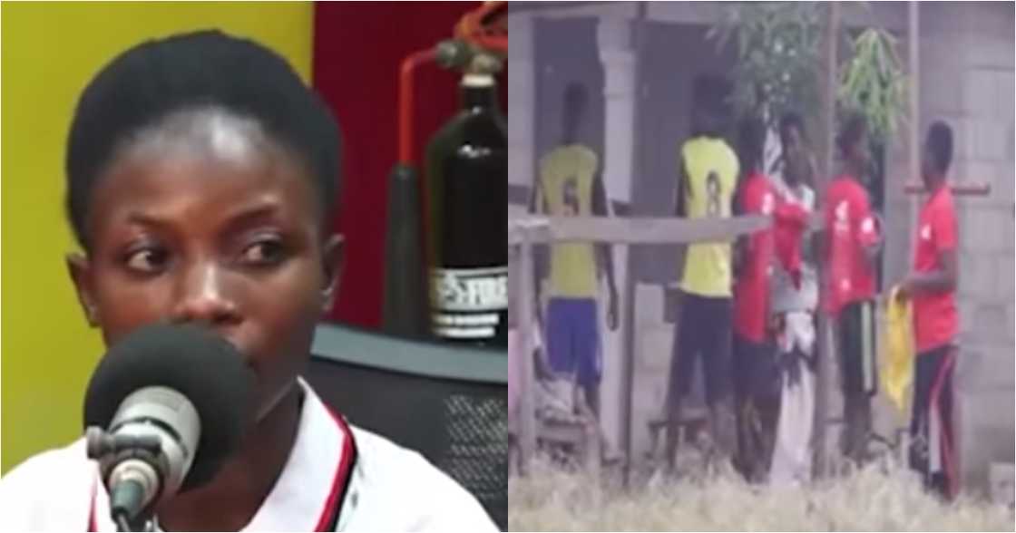 Emelia Sarpong: Ghanaian lady recounts chilling struggle as female footballer-turned-coach (Video) Emelia Sarpong: Ghanaian lady recounts chilling struggle as female footballer-turned-coach (Video)