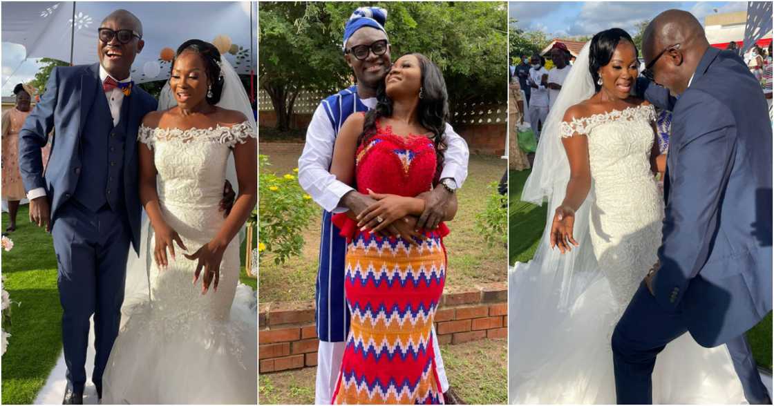 Bright Nana Amfoh marries girlfriend