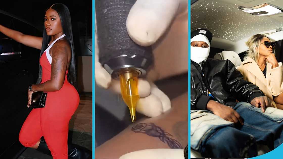 Fella Makafui, Medikal, Eazzy, Fella Makafui and Medikal, Fella Makafui's tattoos, Medikal and Eazzy Fella Makafui, Medikal, Eazzy, Fella Makafui and Medikal, Fella Makafui's tattoos, Medikal and Eazzy