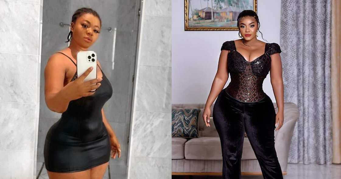 Vivian Okyere: Kumawood actress wows fans smart photos on her birthday Vivian Okyere: Kumawood actress wows fans smart photos on her birthday