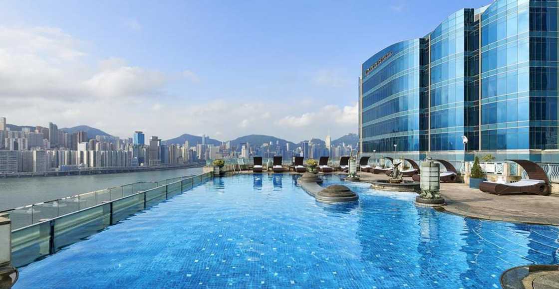 A shot taken at Intercontinental Hotel in Hong Kong A shot taken at Intercontinental Hotel in Hong Kong