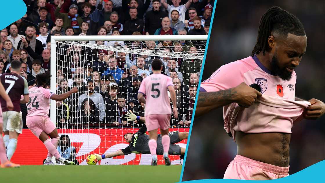 Antoine Semenyo Misses Crucial Penalty in Bournemouth's Heavy Defeat to Aston Villa Antoine Semenyo Misses Crucial Penalty in Bournemouth's Heavy Defeat to Aston Villa