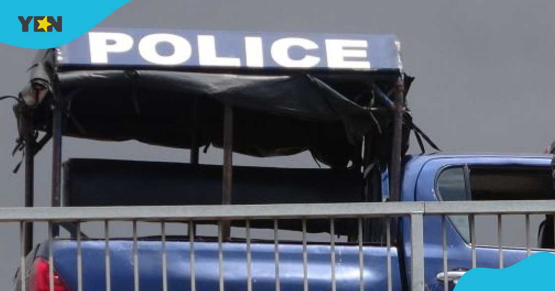 Ghana police car