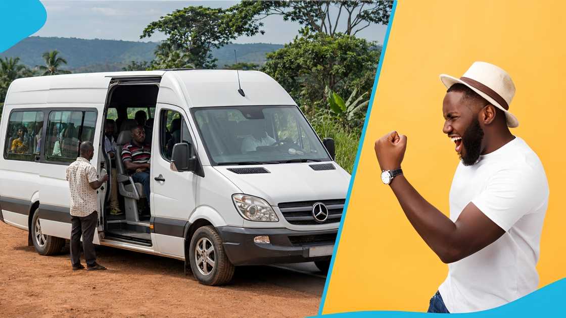Ghana, Accra, Kumasi, Sprinter, Mercedes, Passenger