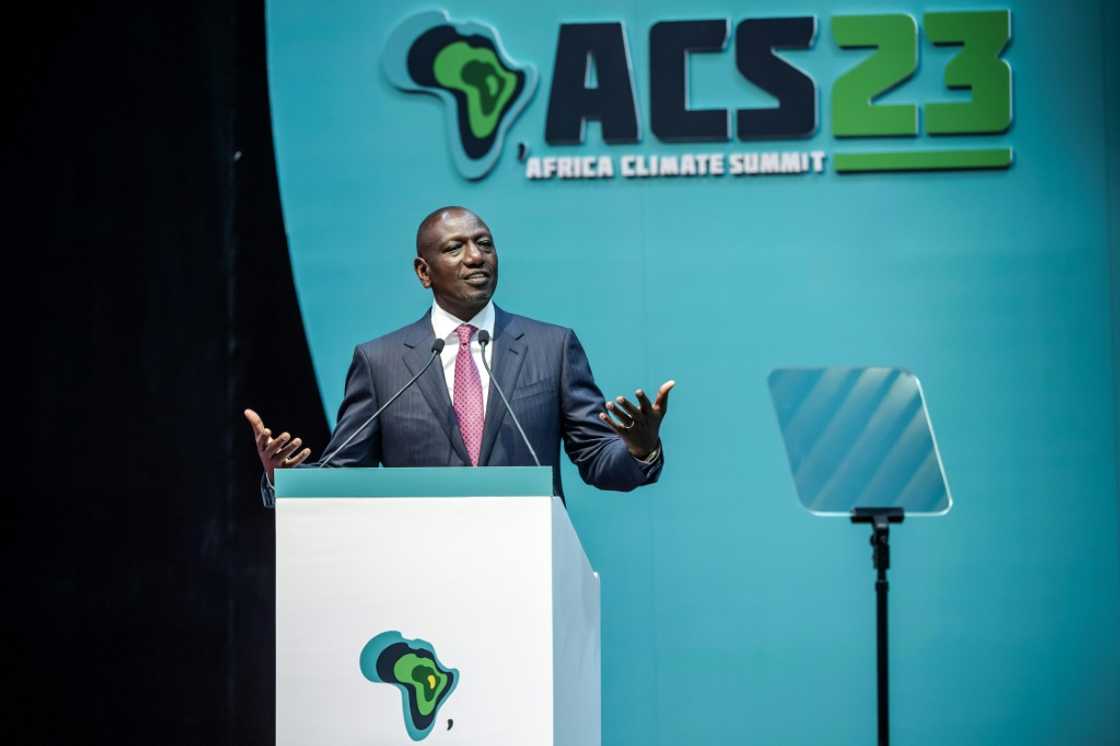 Kenyan President William Ruto said trillions of dollars in 'green investment opportunities' would be needed Kenyan President William Ruto said trillions of dollars in 'green investment opportunities' would be needed