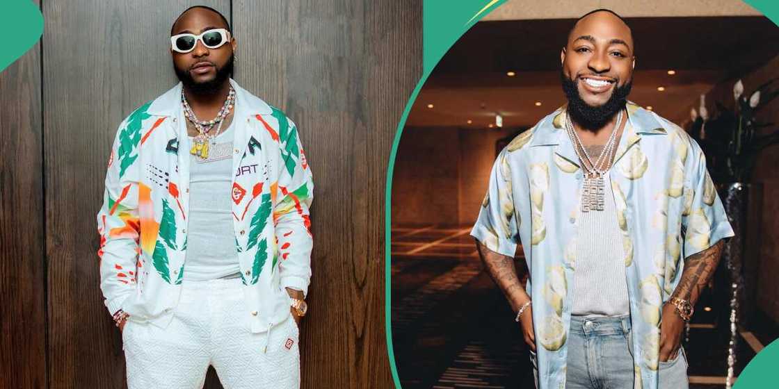 Davido rocks designer wear