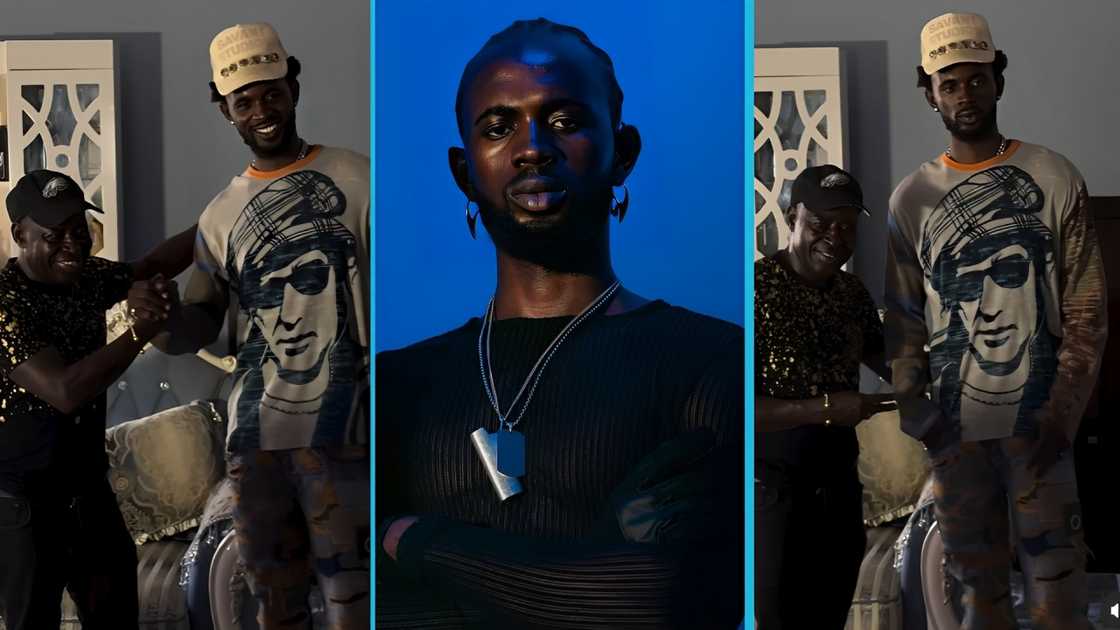 Black Sherif, Amakye Dede, Black Sherif and Amakye Dede, Amakye Dede's house, Black Sherif's songs, Ghana music Black Sherif, Amakye Dede, Black Sherif and Amakye Dede, Amakye Dede's house, Black Sherif's songs, Ghana music