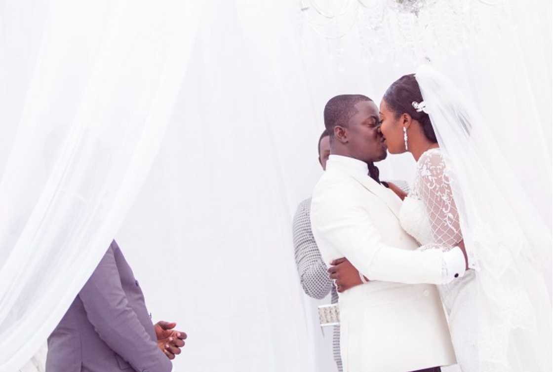 Colourful photos from NPP deputy Communications Director Kofi Agyepong wedding ceremony