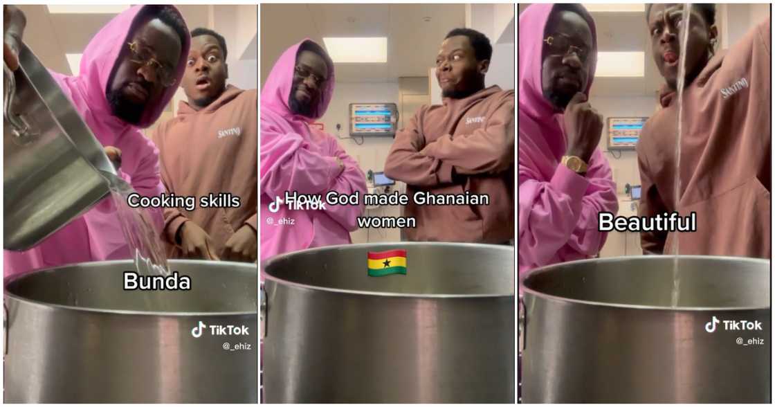 Sarkodie and Ehiz in a funny video Sarkodie and Ehiz in a funny video