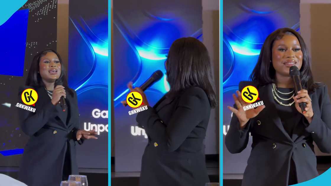 Berla Mundi, Pregnant, Baby bump Samsung event. Samsung Galaxy Unpacked 2025 Berla Mundi, Pregnant, Baby bump Samsung event. Samsung Galaxy Unpacked 2025