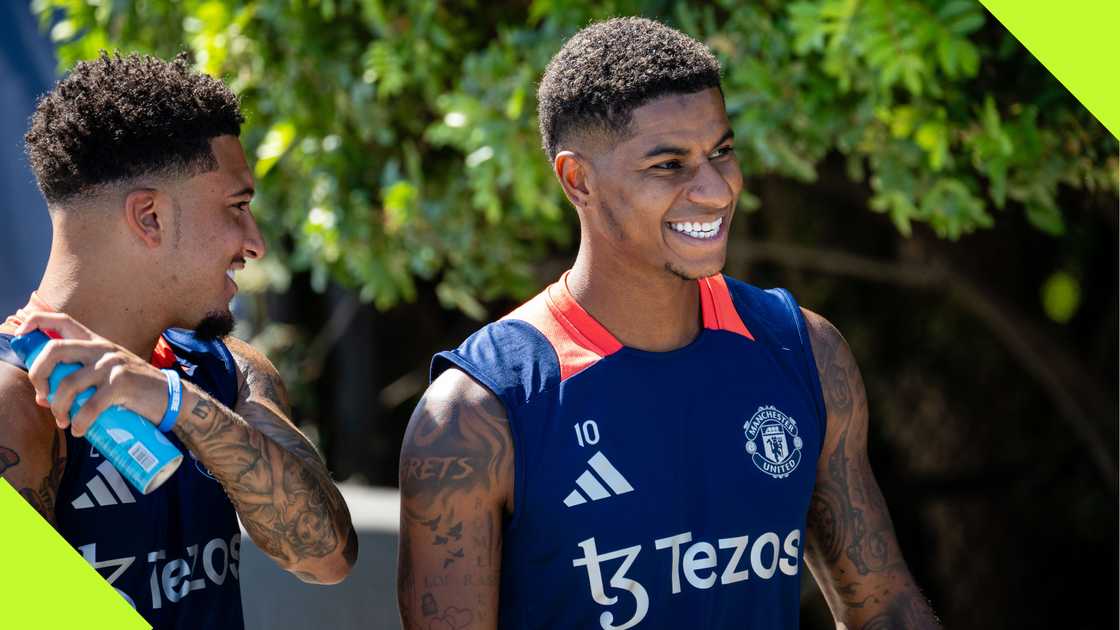 Marcus Rashford and Jadon Sancho