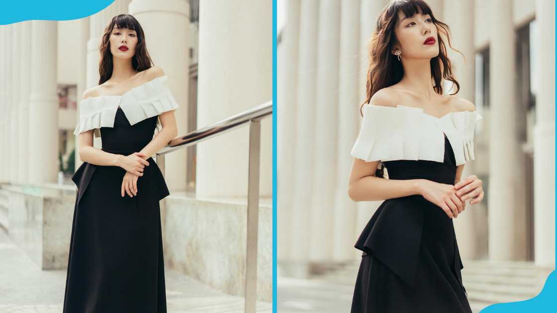 Hazel off-shoulder midi dress Hazel off-shoulder midi dress