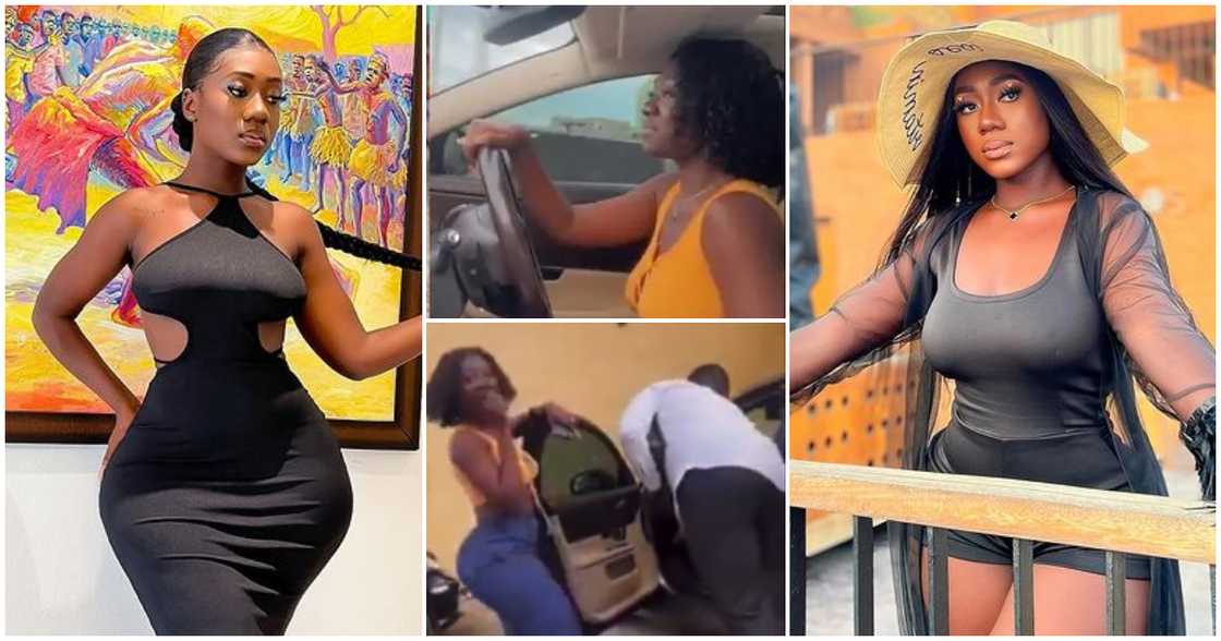 Hajia Bintu's buys Jaguar car Hajia Bintu's buys Jaguar car