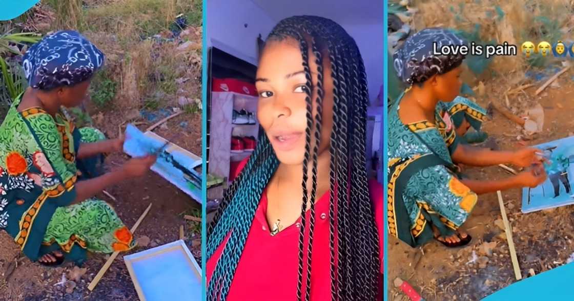 Ghanaian lady, boyfriend, photo frame, Valentine's Day, photo frame Ghanaian lady, boyfriend, photo frame, Valentine's Day, photo frame