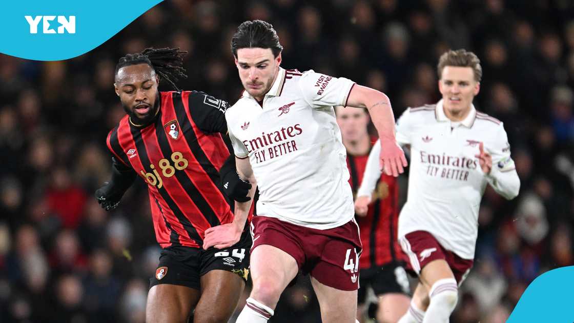 Antoine Semenyo, AFC Bournemouth, Premier League, Manchester City transfer news, Semenyo's viral prayer moment, Semenyo's 100th Premier League appearance, Bournemouth vs Arsenal. Antoine Semenyo, AFC Bournemouth, Premier League, Manchester City transfer news, Semenyo's viral prayer moment, Semenyo's 100th Premier League appearance, Bournemouth vs Arsenal.