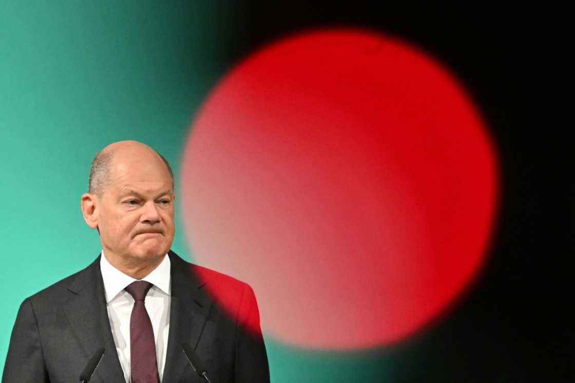 German Chancellor Olaf Scholz attends the Petersberg Climate Dialogue German Chancellor Olaf Scholz attends the Petersberg Climate Dialogue