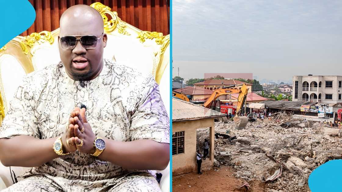 Accra New Town building collapse, Karma President prophecy, Accra disaster March 2026, Ghana news, Emergency services response, Casualties building collapse