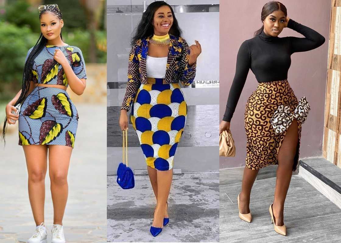 Women rocking Ankara skirts Women rocking Ankara skirts
