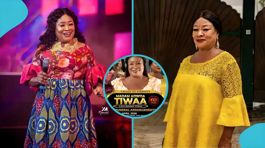 Maame Tiwaa, Maame Tiwaa funeral, Ghanaian gospel musician, Yaw Sarpong Asomafo, Maame Tiwaa burial date, funeral arrangements Ghana, Bantama Presby School Park